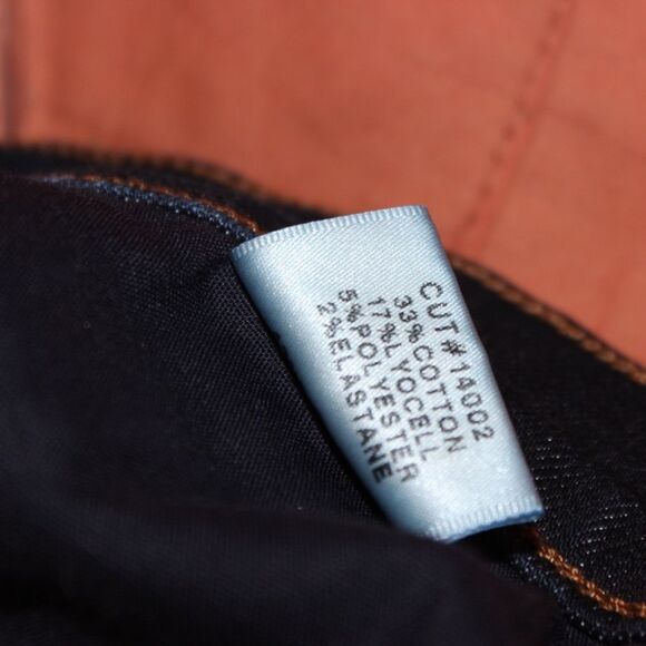 J Brand High waisted skinny fit jeans with dark Wash Women Size 24 - Picture 8 of 12